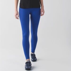 Lululemon Zone In Tight Sapphire Blue